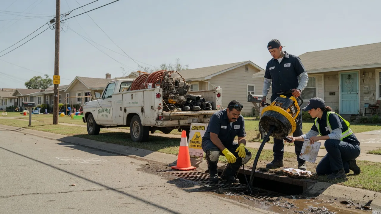 Drain Cleaning in Whitesboro, OK near me